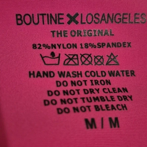 Boutine LA Magenta Daytona One-Piece Swimsuit Sz M Brand New - Picture 4 of 4